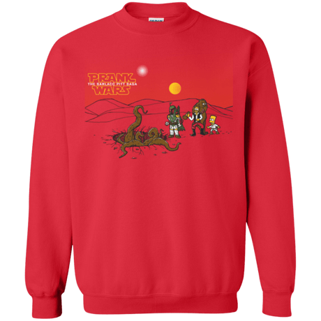 Sweatshirts Red / S Prank Wars Crewneck Sweatshirt