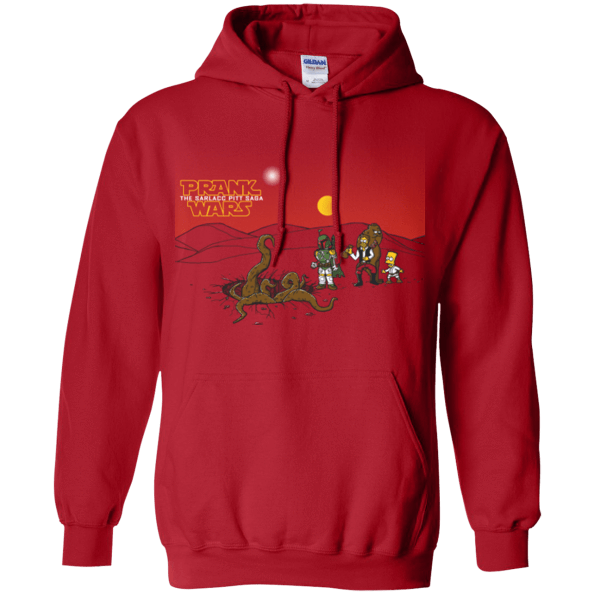 Sweatshirts Red / S Prank Wars Pullover Hoodie