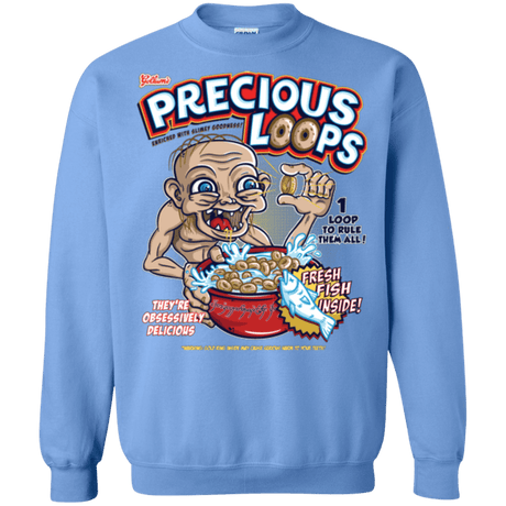 Sweatshirts Carolina Blue / Small Precious Loops Crewneck Sweatshirt