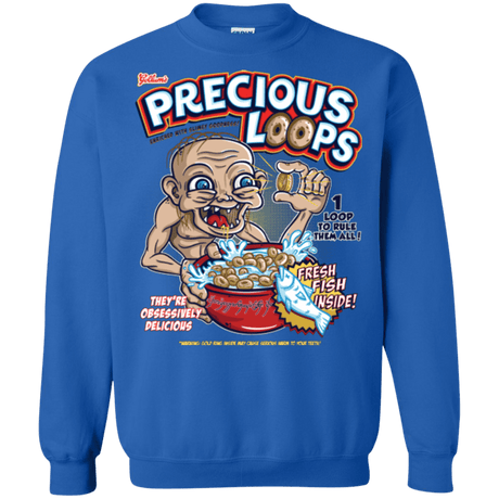 Sweatshirts Royal / Small Precious Loops Crewneck Sweatshirt