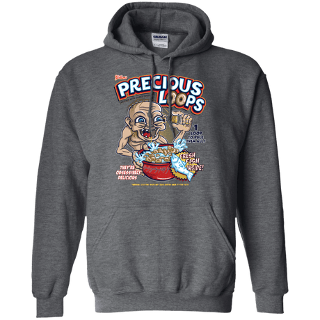 Sweatshirts Dark Heather / Small Precious Loops Pullover Hoodie