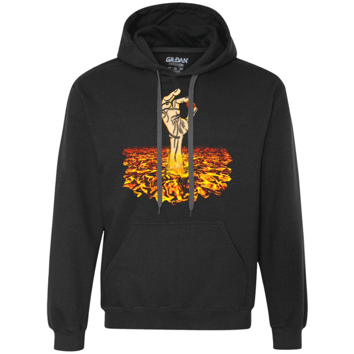 Sweatshirts Black / S Precious Ring Premium Fleece Hoodie