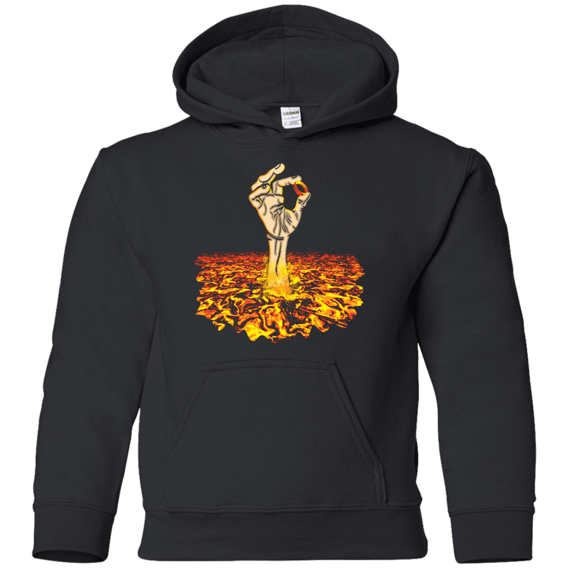 Sweatshirts Black / YS Precious Ring Youth Hoodie