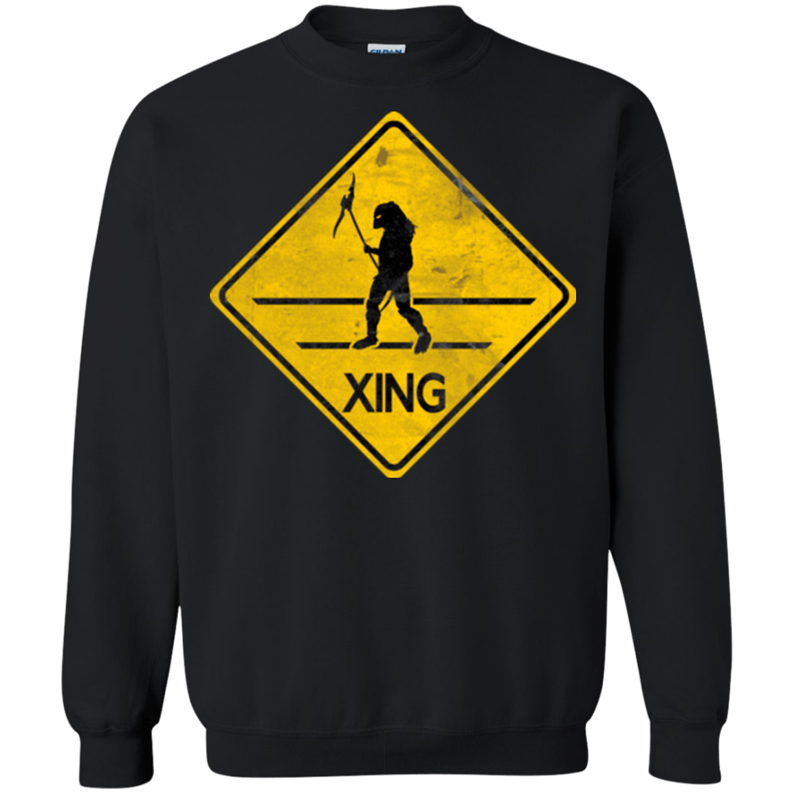 Sweatshirts Black / Small Predator Crossing Crewneck Sweatshirt