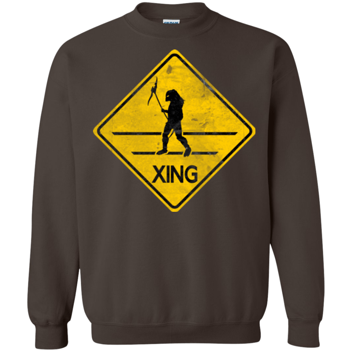 Sweatshirts Dark Chocolate / Small Predator Crossing Crewneck Sweatshirt