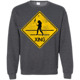 Sweatshirts Dark Heather / Small Predator Crossing Crewneck Sweatshirt