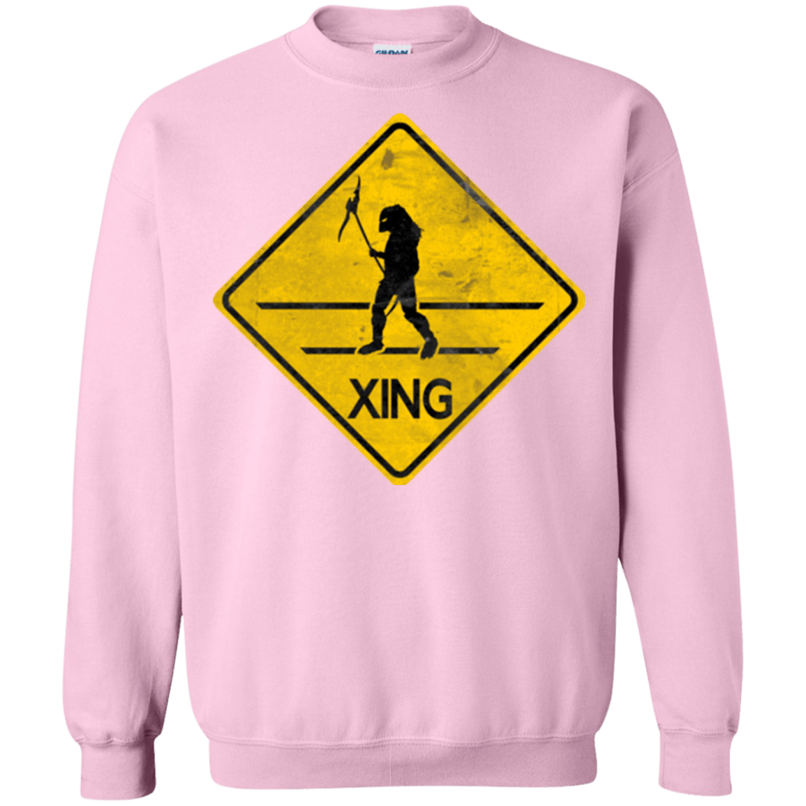Sweatshirts Light Pink / Small Predator Crossing Crewneck Sweatshirt