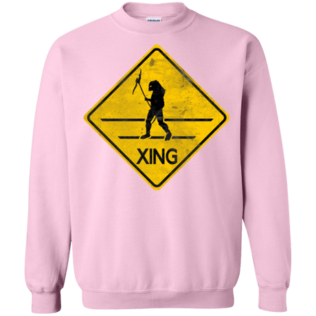 Sweatshirts Light Pink / Small Predator Crossing Crewneck Sweatshirt