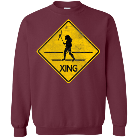 Sweatshirts Maroon / Small Predator Crossing Crewneck Sweatshirt