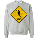 Sweatshirts Sport Grey / Small Predator Crossing Crewneck Sweatshirt