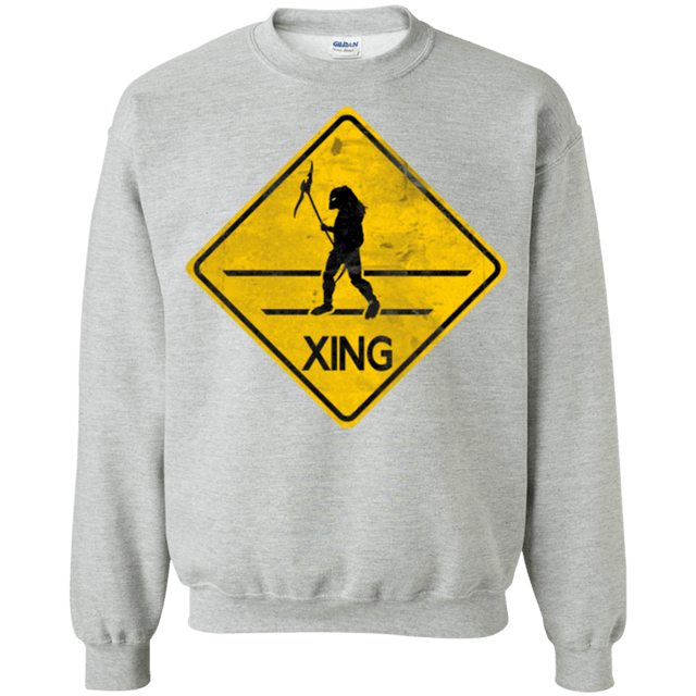 Sweatshirts Sport Grey / Small Predator Crossing Crewneck Sweatshirt