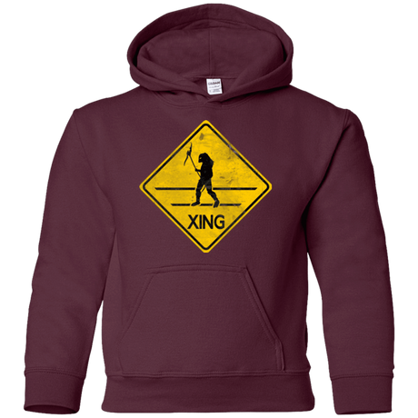Sweatshirts Maroon / YS Predator Crossing Youth Hoodie