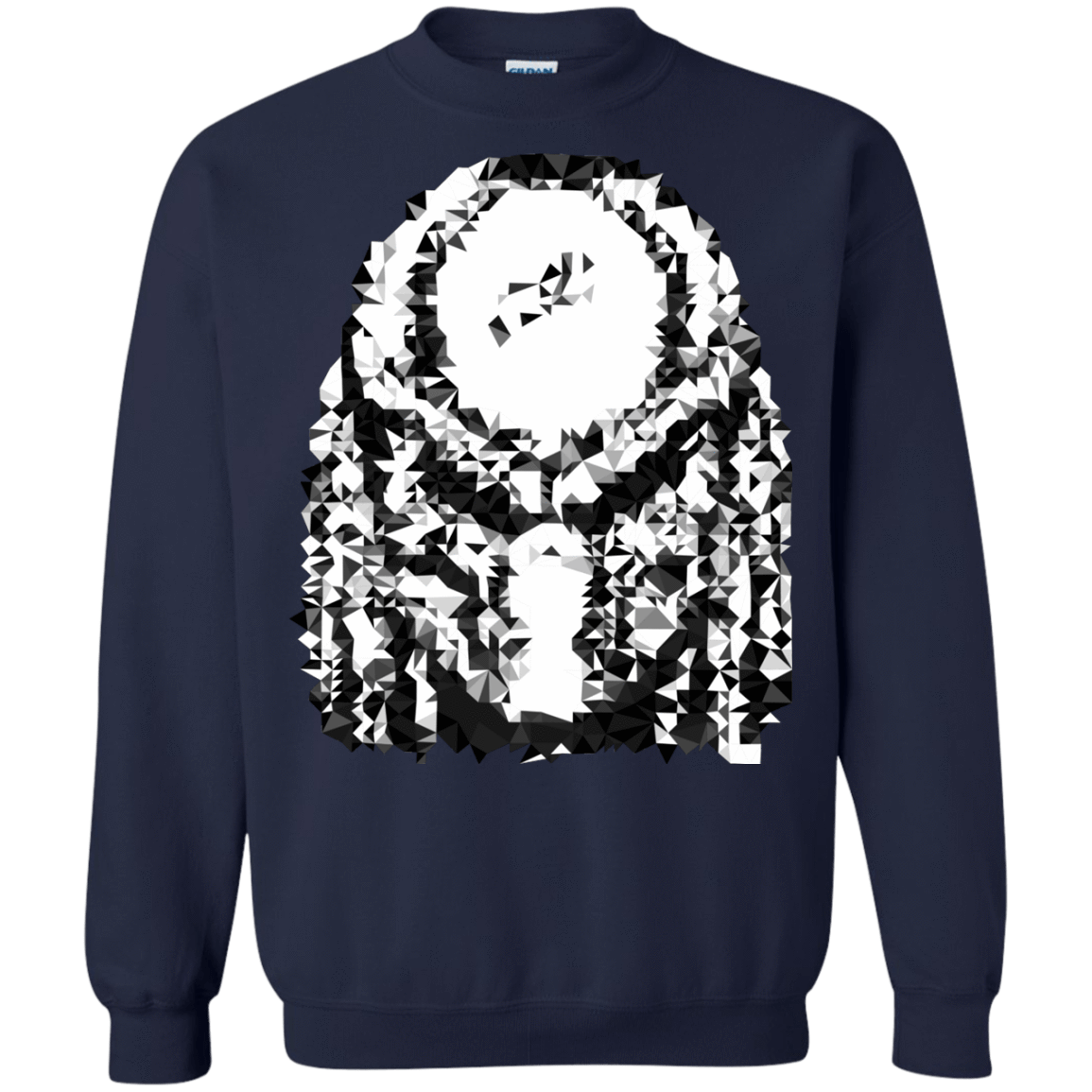 Sweatshirts Navy / S Predator Pixel Crewneck Sweatshirt