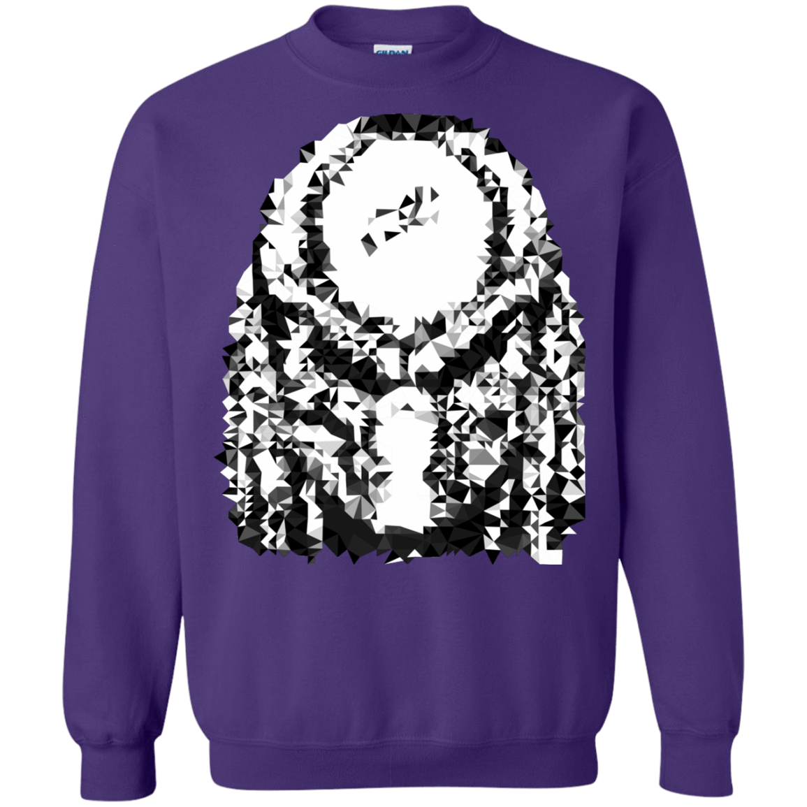 Sweatshirts Purple / S Predator Pixel Crewneck Sweatshirt