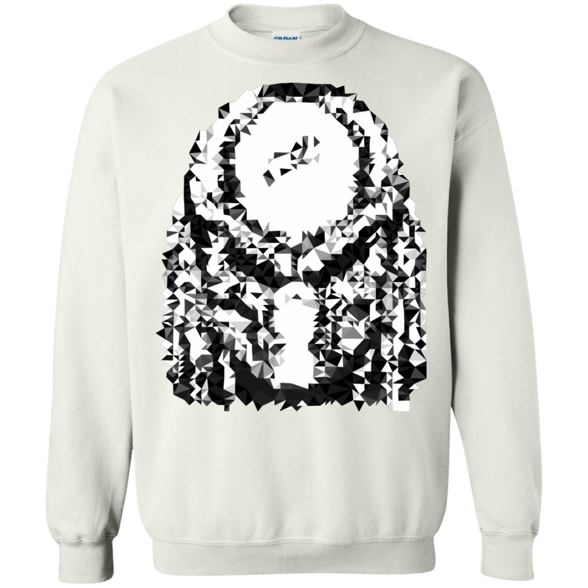 Sweatshirts White / S Predator Pixel Crewneck Sweatshirt