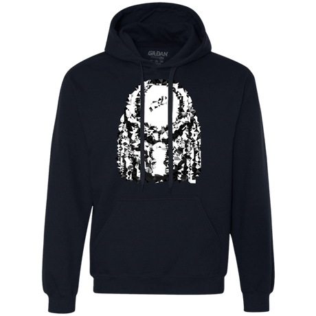 Sweatshirts Navy / S Predator Pixel Premium Fleece Hoodie