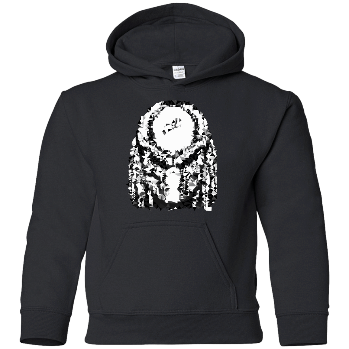 Sweatshirts Black / YS Predator Pixel Youth Hoodie