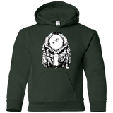 Sweatshirts Forest Green / YS Predator Pixel Youth Hoodie