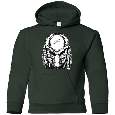 Sweatshirts Forest Green / YS Predator Pixel Youth Hoodie