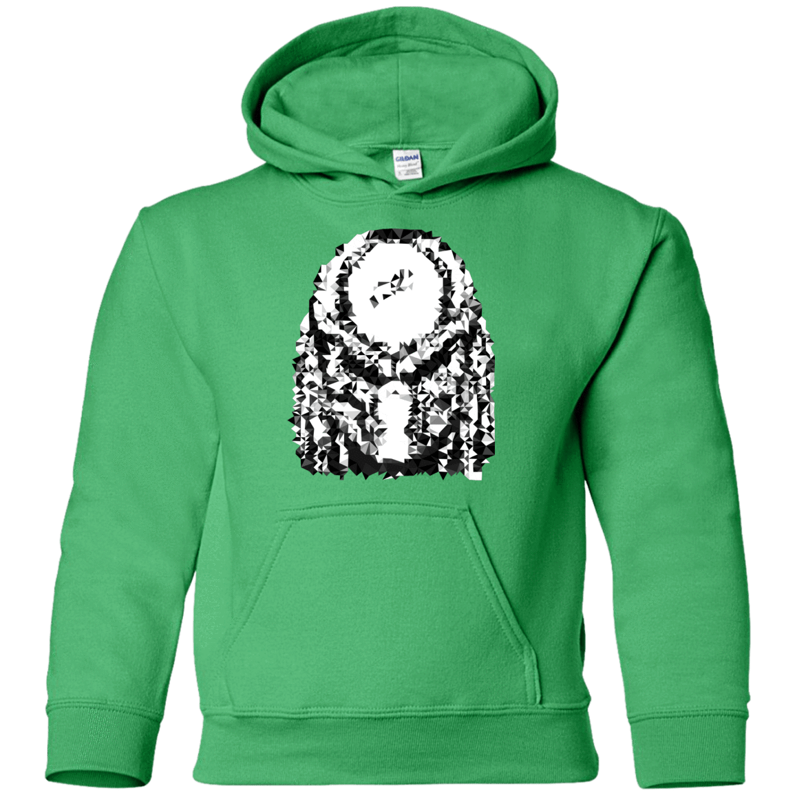 Sweatshirts Irish Green / YS Predator Pixel Youth Hoodie