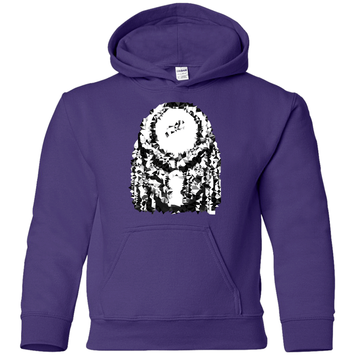 Sweatshirts Purple / YS Predator Pixel Youth Hoodie