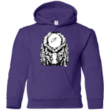 Sweatshirts Purple / YS Predator Pixel Youth Hoodie