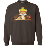 Sweatshirts Dark Chocolate / Small Pretty Cunning Crewneck Sweatshirt