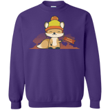 Sweatshirts Purple / Small Pretty Cunning Crewneck Sweatshirt