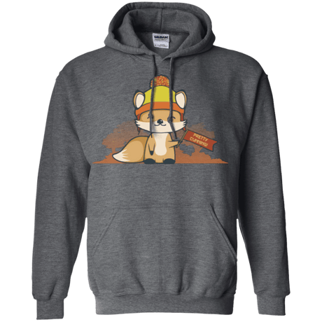 Sweatshirts Dark Heather / Small Pretty Cunning Pullover Hoodie