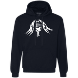 Sweatshirts Navy / S Pretty Mask Premium Fleece Hoodie