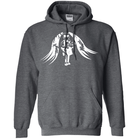 Sweatshirts Dark Heather / S Pretty Mask Pullover Hoodie