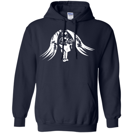 Sweatshirts Navy / S Pretty Mask Pullover Hoodie