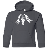 Sweatshirts Charcoal / YS Pretty Mask Youth Hoodie