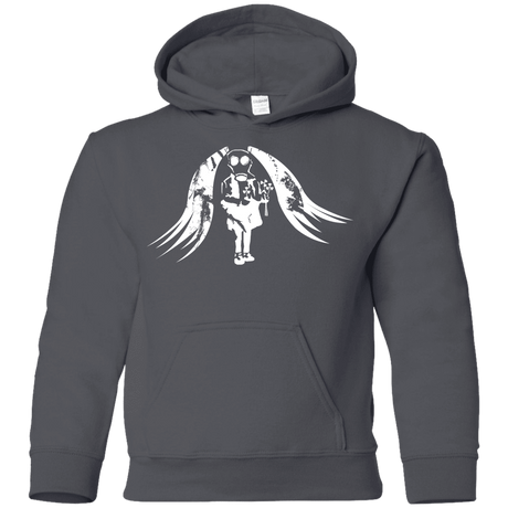 Sweatshirts Charcoal / YS Pretty Mask Youth Hoodie