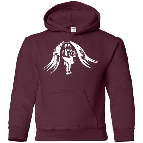 Sweatshirts Maroon / YS Pretty Mask Youth Hoodie