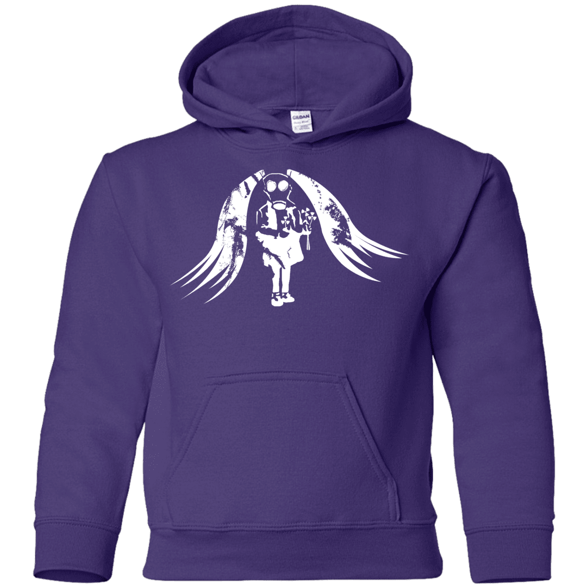 Sweatshirts Purple / YS Pretty Mask Youth Hoodie