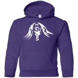 Sweatshirts Purple / YS Pretty Mask Youth Hoodie