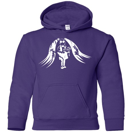 Sweatshirts Purple / YS Pretty Mask Youth Hoodie