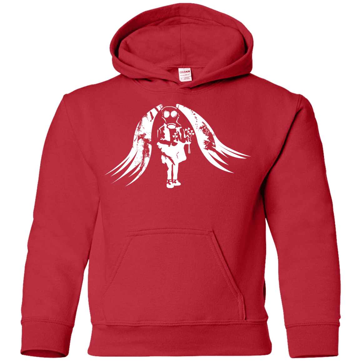 Sweatshirts Red / YS Pretty Mask Youth Hoodie