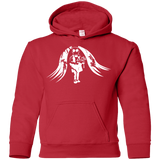 Sweatshirts Red / YS Pretty Mask Youth Hoodie