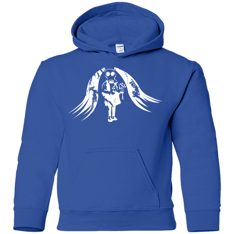 Sweatshirts Royal / YS Pretty Mask Youth Hoodie