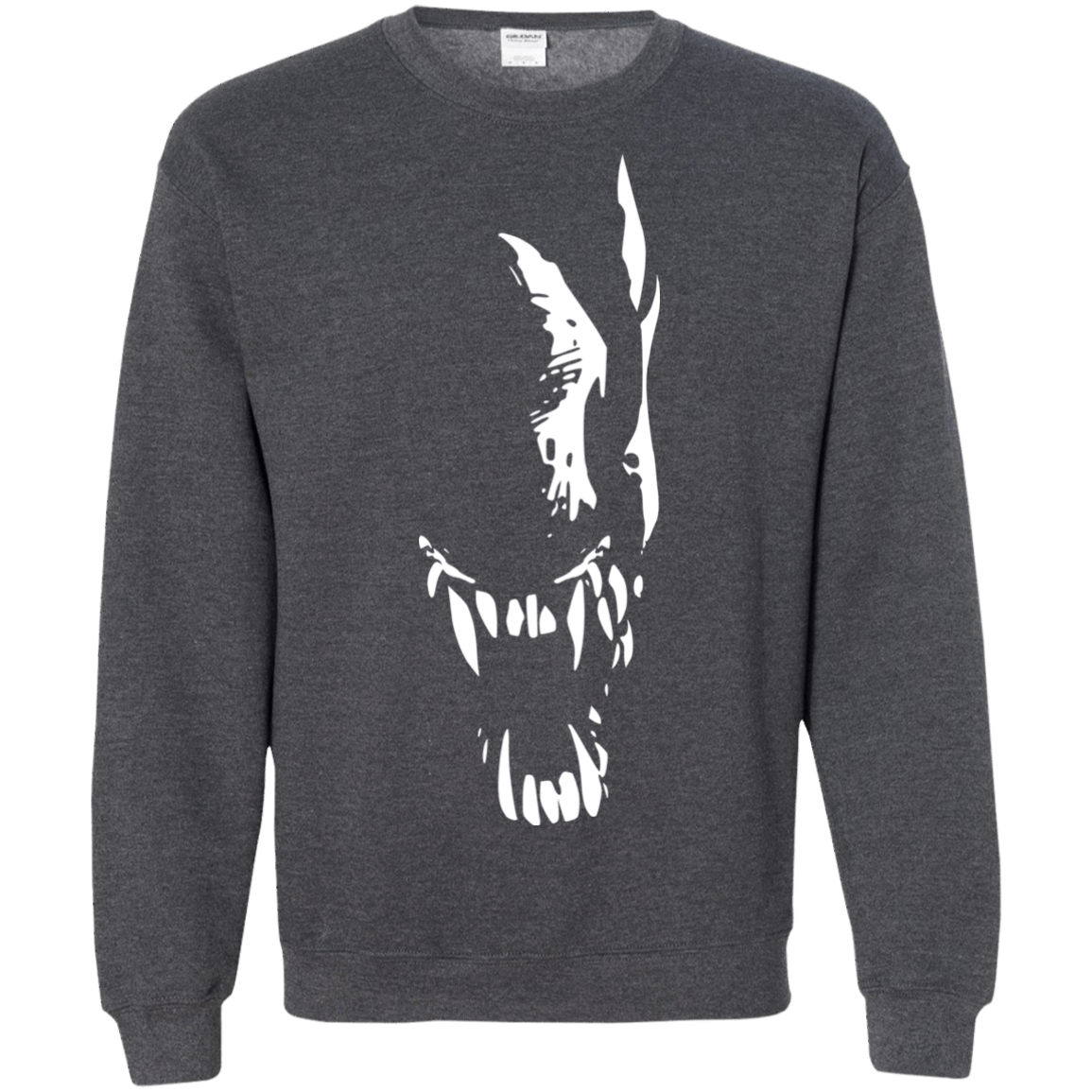 Sweatshirts Dark Heather / S Pretty Smile Crewneck Sweatshirt