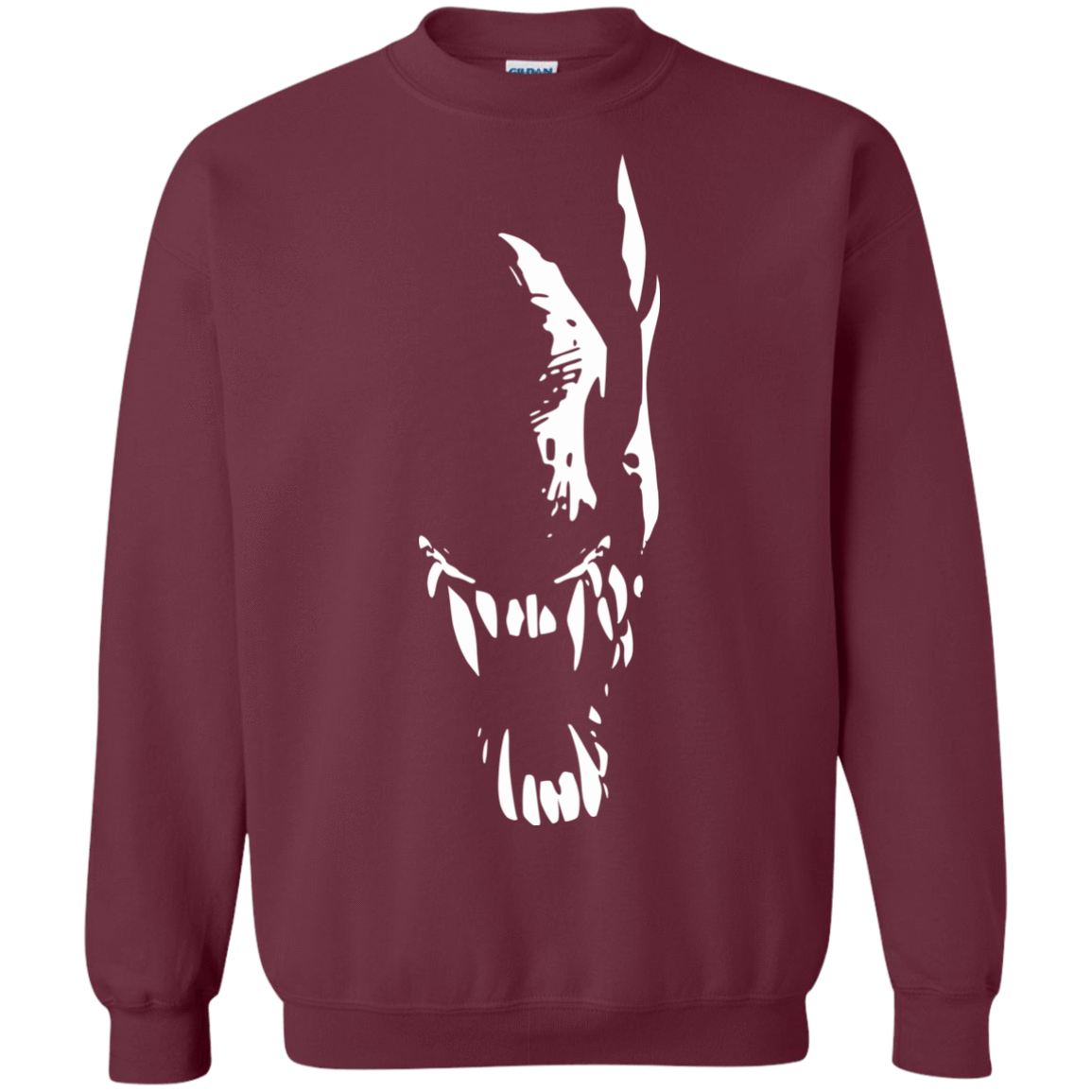 Sweatshirts Maroon / S Pretty Smile Crewneck Sweatshirt