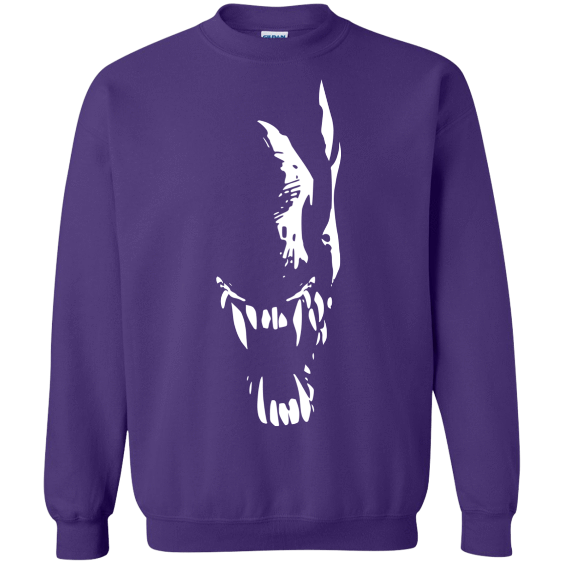 Sweatshirts Purple / S Pretty Smile Crewneck Sweatshirt