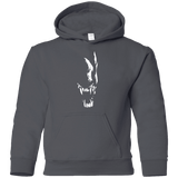 Sweatshirts Charcoal / YS Pretty Smile Youth Hoodie