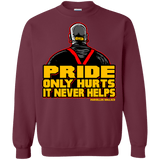 Sweatshirts Maroon / S Pride Crewneck Sweatshirt