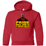 Sweatshirts Red / YS Pride Youth Hoodie