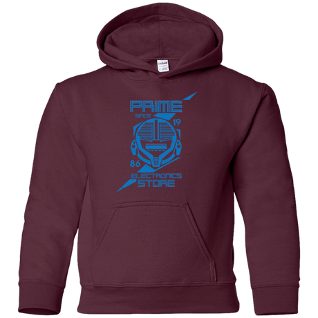 Sweatshirts Maroon / YS Prime electronics Youth Hoodie