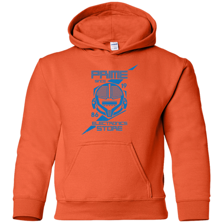 Sweatshirts Orange / YS Prime electronics Youth Hoodie
