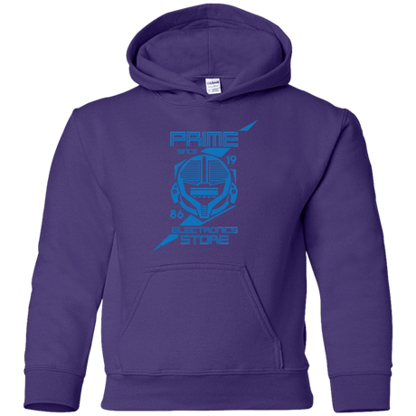 Sweatshirts Purple / YS Prime electronics Youth Hoodie